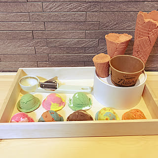 紙粘土アイスクリームのインテリア実例 Roomclip ルームクリップ