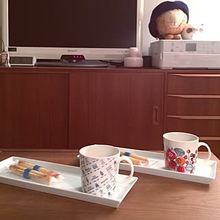 机/コーヒータイム/ティータイム/無印良品/アラビア キマラ...などのインテリア実例 - 2016-06-05 23:23:47