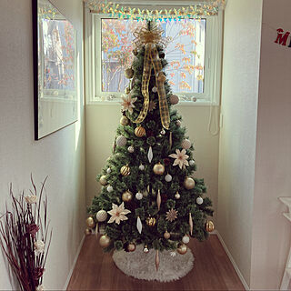 クリスマスツリー180cm/冬仕様/一条工務店/広い玄関/玄関...などのインテリア実例 - 2021-11-01 12:25:33