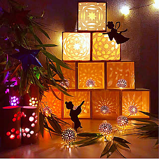 切り絵 手作りのインテリア実例 Roomclip ルームクリップ