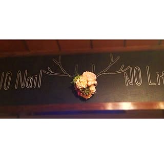 DIY/nail salon/ハンティングトロフィ/雑貨/ハンドメイド...などのインテリア実例 - 2015-04-15 16:52:41