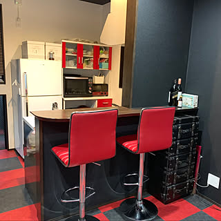 赤い椅子のインテリア実例 Roomclip ルームクリップ