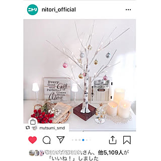 棚/ニトリ/クリスマス/宣伝ですみません/記録用です...などのインテリア実例 - 2018-11-16 05:28:51