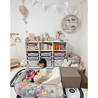 3coins ボールプールのおしゃれなアレンジ 飾り方のインテリア実例 Roomclip ルームクリップ