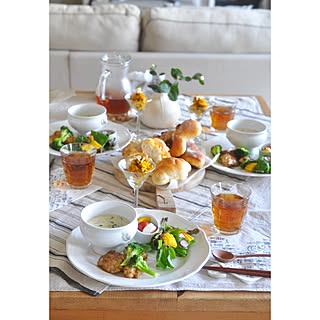 部屋全体/手づくり/うちカフェ/キッチン雑貨/flower...などのインテリア実例 - 2016-09-30 07:39:15