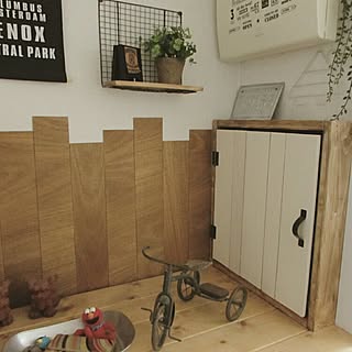 フェイクグリーン 狭い玄関のインテリア実例 Roomclip ルームクリップ