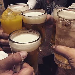 大阪ロハス/お疲れ会♡/1日目終了( *´艸`)/起こし頂いた皆さん/ありがとうございました♡のインテリア実例 - 2015-04-24 20:12:50