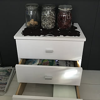 犬のおやつ収納のインテリア実例 Roomclip ルームクリップ