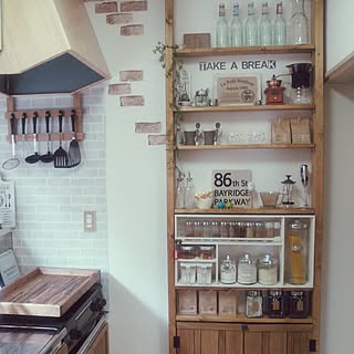 キッチン/DIY/一人暮らし/1K/賃貸...などのインテリア実例 - 2016-05-01 13:55:21