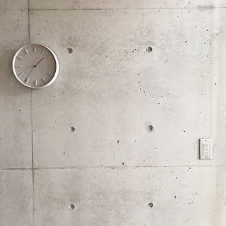 悲しい 一般的に言えば 部分的 壁 コンクリート 時計 Synodswo Org