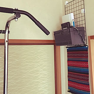 タペストリーで配線隠しのインテリア実例 Roomclip ルームクリップ