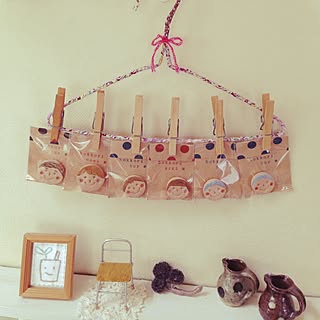 部屋全体/mayuringoさん/ホワイトインテリア/ハンドメイド/雑貨のインテリア実例 - 2015-10-25 09:31:11