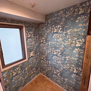 ゴッホ壁紙のインテリア実例 Roomclip ルームクリップ