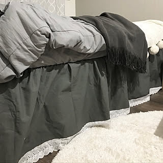 ベッドスカート手作りのインテリア実例 Roomclip ルームクリップ