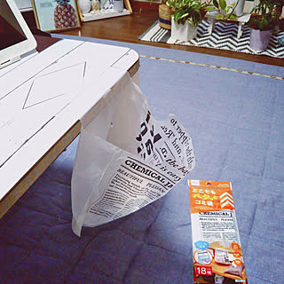 新商品/ダイソー購入品/どこでもペタッとゴミ袋/ゴミ袋/ゴミ箱の代わり...などのインテリア実例 - 2019-07-13 07:44:43