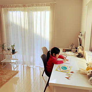 リビング学習/IKEA/机のインテリア実例 - 2020-02-24 16:31:40