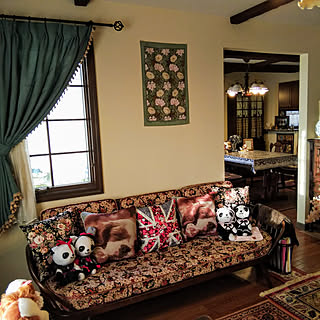 女性の、、の「リビング」についてのインテリア実例