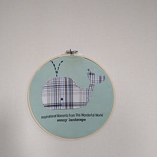 ダイソー 刺繍枠アレンジの商品を使ったおしゃれなインテリア実例 Roomclip ルームクリップ