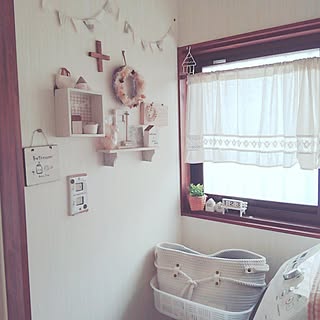 バス/トイレ/ニトリ洗面所コーディネートモニター/洗面所/ニトリ/ホワイトインテリア...などのインテリア実例 - 2017-06-10 15:31:46