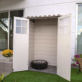 おしゃれ物置のインテリア実例 Roomclip ルームクリップ