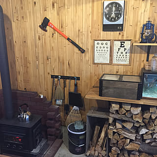 部屋全体/プレゼント企画のやり方教えて!/最近、ネタ切れです!/りんご箱/斧...などのインテリア実例 - 2018-12-09 15:19:25