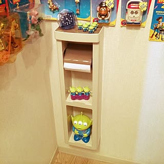 トイレ トイストーリーのおしゃれなインテリアコーディネート レイアウトの実例 Roomclip ルームクリップ