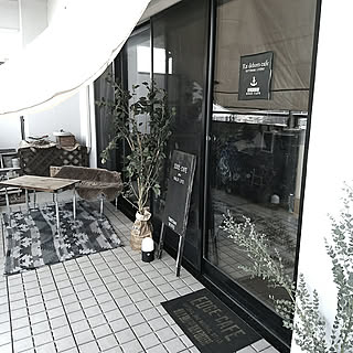 玄関/入り口/カフェ風インテリアを目指して/RC山口♡/フォロワーさんに感謝♥/EDGE-CAFE...などのインテリア実例 - 2018-03-26 05:55:07
