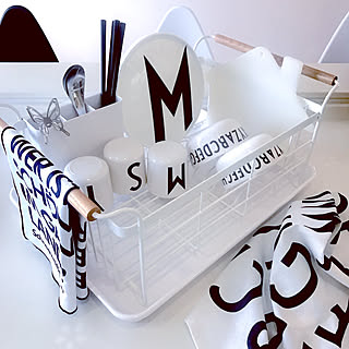 モノトーン/カトラリー/感謝/白黒雑貨/Francfranc...などのインテリア実例 - 2019-04-17 18:40:16