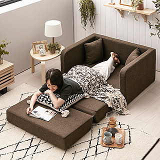 1ldk ソファベッドのインテリア レイアウト実例 Roomclip ルームクリップ
