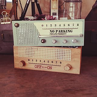Diy ラジオ風boxのインテリア 手作りの実例 Roomclip ルームクリップ