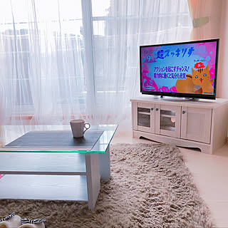 ランチョンマット ガラステーブルのインテリア実例 Roomclip ルームクリップ
