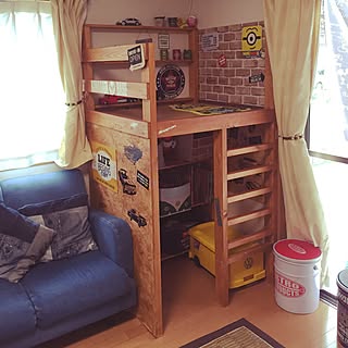 Diy 秘密基地 キッズスペースのインテリア 手作りの実例 Roomclip ルームクリップ