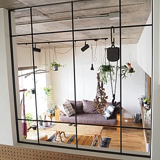 部屋全体/リノベーション/indoor green/流木/Arts&Craftsのインテリア実例 - 2015-10-01 09:36:14