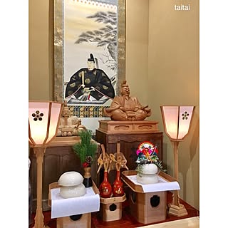 お正月 掛け軸のインテリア実例 Roomclip ルームクリップ