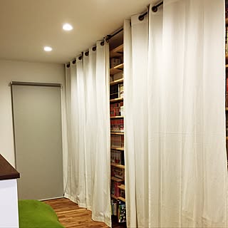 ハトメカーテンのインテリア実例 Roomclip ルームクリップ