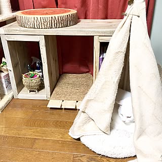爪とぎdiyのインテリア 手作りの実例 Roomclip ルームクリップ