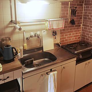 キッチン/キャンドゥ/一人暮らし/シンプルインテリア/100均のインテリア実例 - 2018-07-28 16:45:32