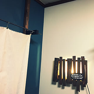 壁/天井/オフホワイト/フェザーブルー/LIXILビバ リノベーションペイント/壁面塗装...などのインテリア実例 - 2018-08-22 23:37:58