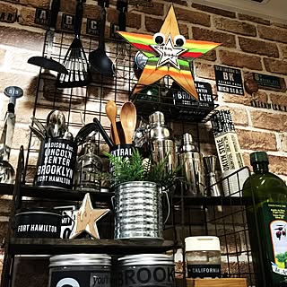 キッチン/ハンバーガー/ゴマお留守/100均/ダブルビーフレタ ス タ ー バーガー☆のインテリア実例 - 2016-06-20 23:41:45