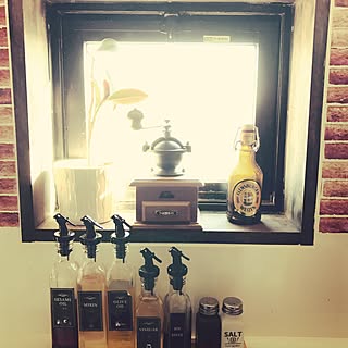 キッチン/調味料入れ/3コインズ/カリタ/ゴムの木...などのインテリア実例 - 2017-01-03 10:50:14