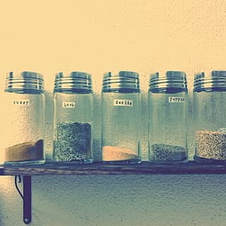 キッチン/手作り/スパイスラックのインテリア実例 - 2012-06-22 14:00:20