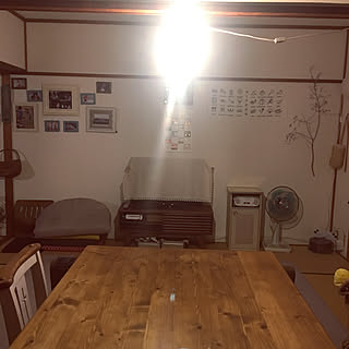 部屋全体/アンティーク/手ぬぐい/ニトリ/レトロモダン...などのインテリア実例 - 2019-09-17 21:29:04