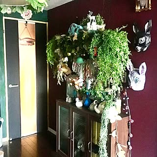 部屋全体/タッセルガーランド/ヴィンテージ/スワン/Usagi pour toi...などのインテリア実例 - 2017-05-24 07:26:51