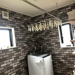 無印良品 物干し竿のインテリア実例 Roomclip ルームクリップ