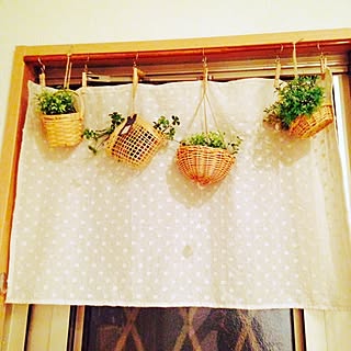 キッチン/カゴ/フェイクレザー/ぶらぶら/サンキャッチャー...などのインテリア実例 - 2014-08-14 07:49:31