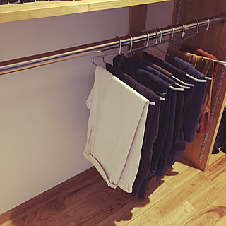 Diy ウォークインクローゼットのインテリア 手作りの実例 Roomclip ルームクリップ