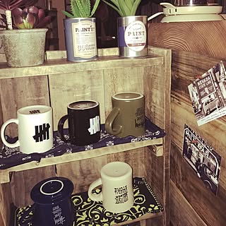 キッチン/無垢材/アンティーク/coffee/カフェ風...などのインテリア実例 - 2017-04-16 19:52:29