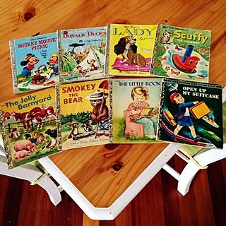 部屋全体/古本/ゴールデンリトルブック/リサイクルショップの戦利品♪/ヴィンテージ...などのインテリア実例 - 2015-10-29 16:48:49