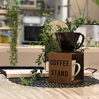 キッチン/Coffee Stand/coffee time/セリアの雑貨/セリアコーヒースタンド...などのインテリア実例 - 2018-12-06 17:30:55