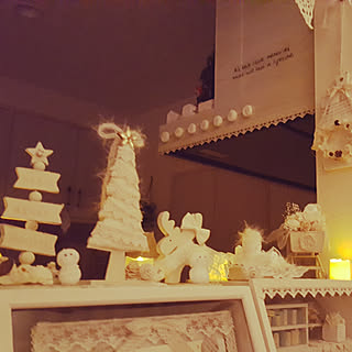 キッチン/クリスマス/2017.12.23☀️☁️/いつもいいねやコメありがとうございます♡/ハンドメイド...などのインテリア実例 - 2017-12-23 22:12:13